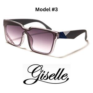 Giselle Classic Square Women's Gray Sunglasses GSL22412